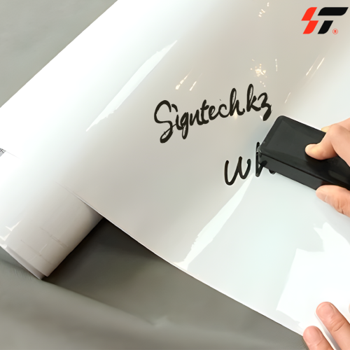 Пленка для рисования маркером WWF 01 белая метражом